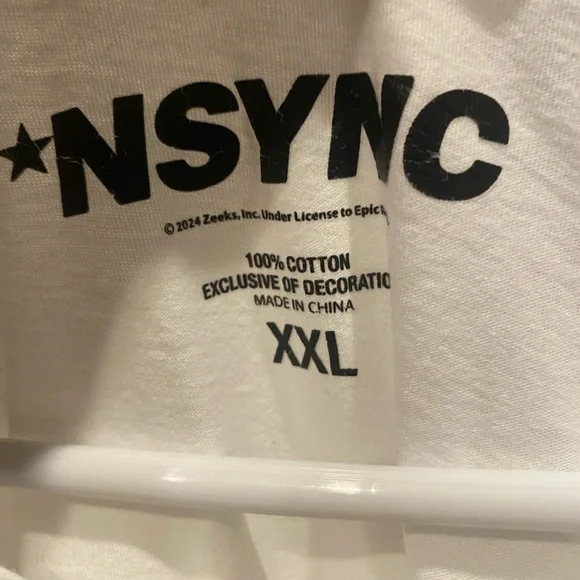 *NSYNC Licensed Women’s Soft Short Sleeve Tee shirt. - Picture 2 of 8